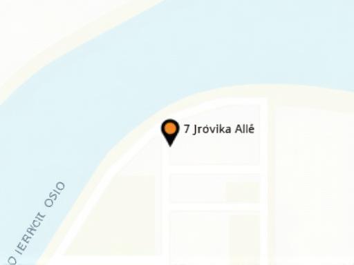 Kart som viser lokasjonen til Nordisk Metall i Bjørvika, Oslo.